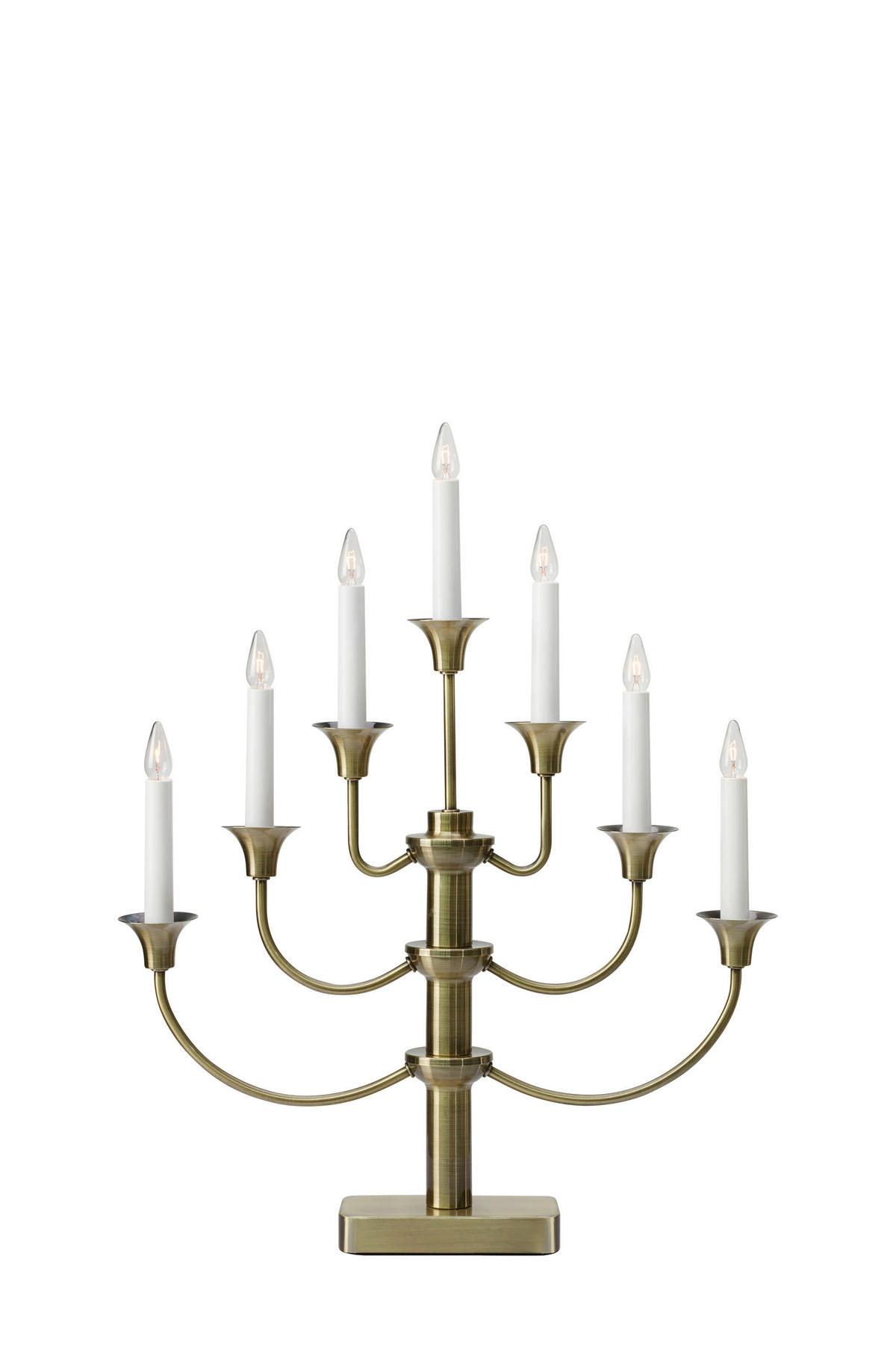 KERZENHALTER - Messingfarben, Basics, Metall (42/53/6cm) - Markslöjd