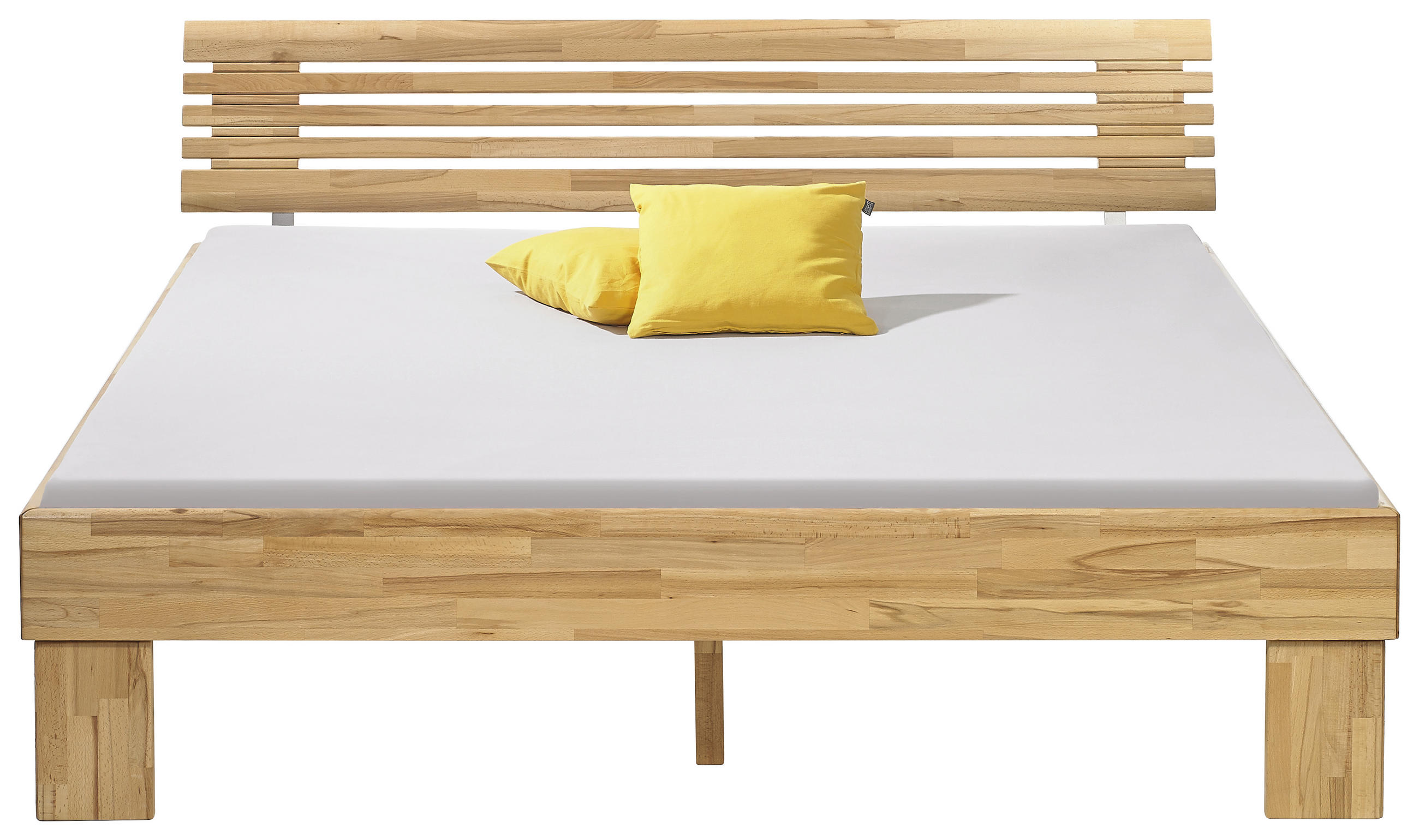 BETT 180/200 cm  in Buchefarben  - Buchefarben, Design, Holz (180/200cm) - Hasena