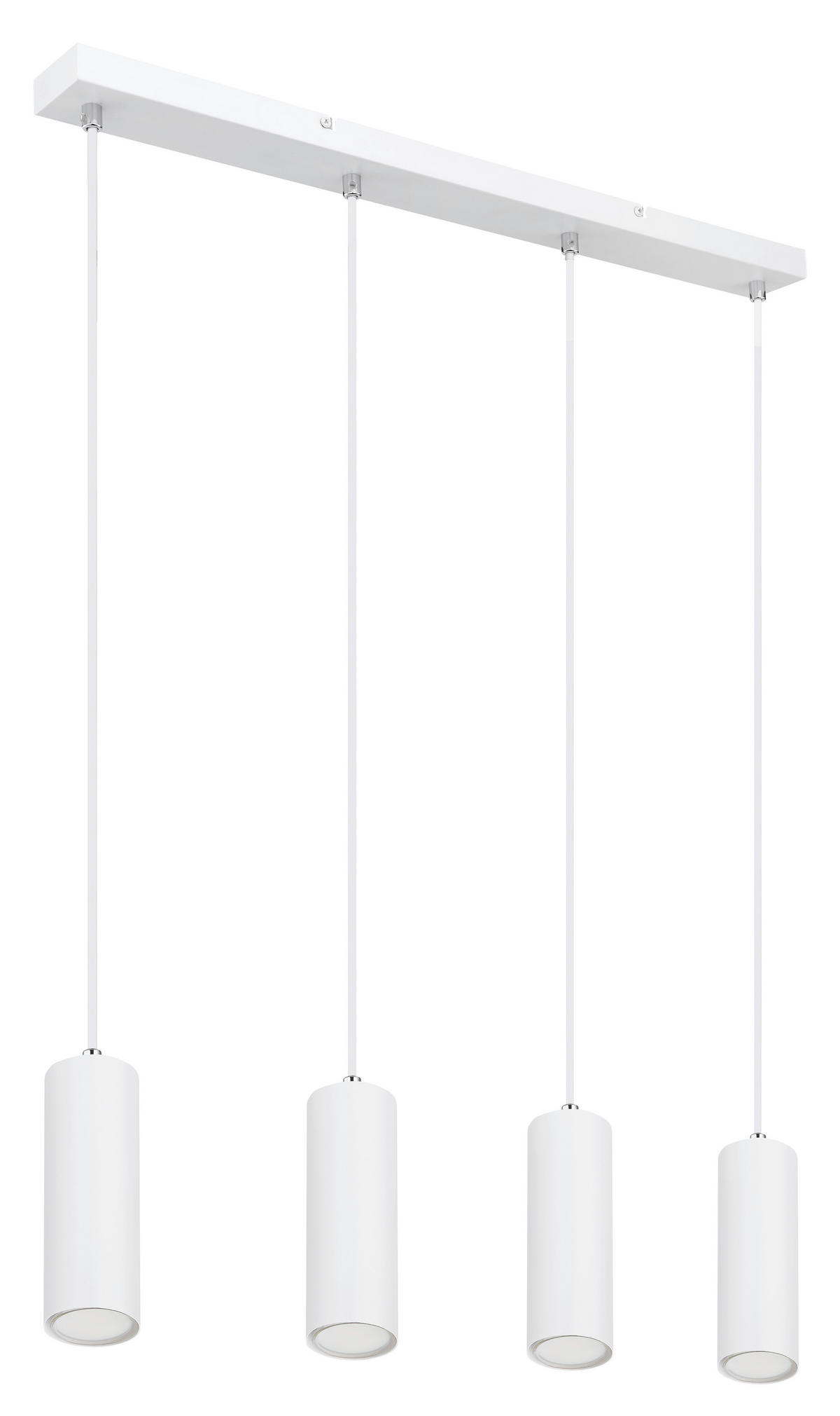 ZÁVĚSNÉ SVÍTIDLO, 65/6/120 cm  - bílá, Design, kov (65/6/120cm) - Globo