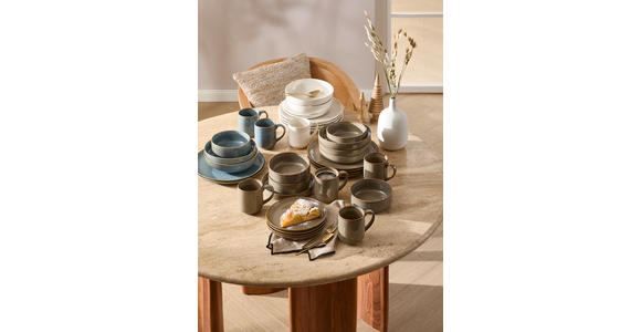KOMBISERVICE Marbella 20-teilig  - Braun, Trend, Keramik - Novel