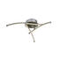 LED-DECKENLEUCHTE - Chromfarben, Design, Metall (38/12cm) - Novel LED-DECKENLEUCHTE - Chromfarben, Design, Metall (38/12cm) - Novel