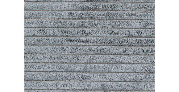 ECKSOFA Dunkelgrau Cord  - Dunkelgrau/Schwarz, KONVENTIONELL, Kunststoff/Textil (241/138cm) - Carryhome