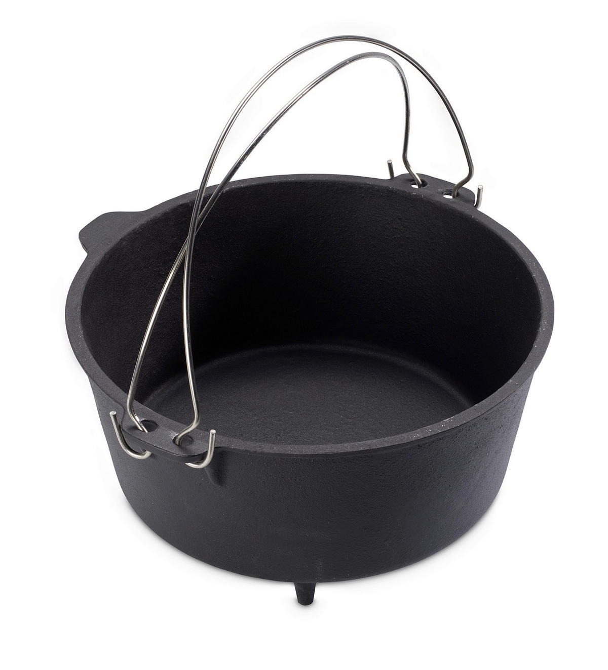 DUTCH-OVEN-SET  Schwarz  - Schwarz, Basics, Metall (31,5/31,5/21cm) - Echtwerk
