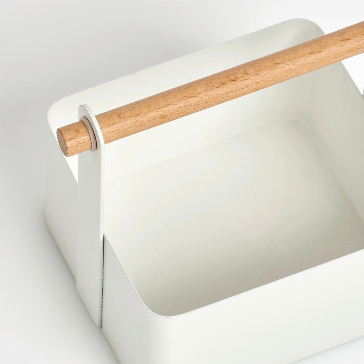 TISCHORGANIZER  - Weiß, Basics, Holz/Metall (14,3/13/16cm) - Zeller Present