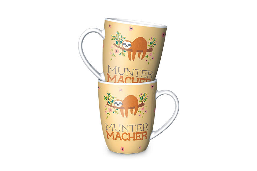 KAFFEEBECHER  250 ml   - Basics, Keramik (12/10,5/8,5cm)
