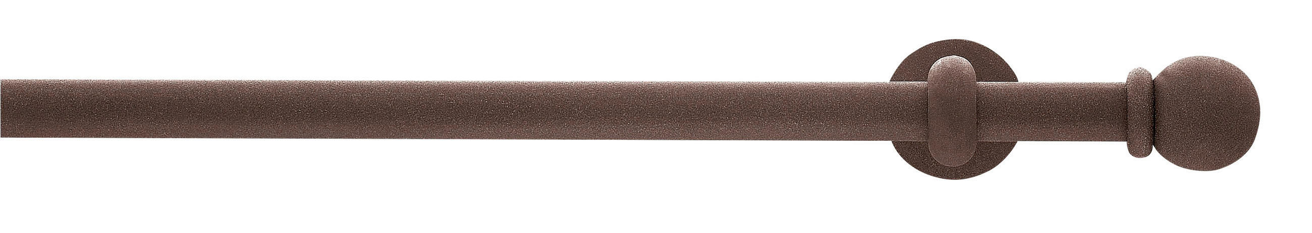 VORHANGSTANGE  280 cm  - Rostfarben, KONVENTIONELL, Metall (280cm)