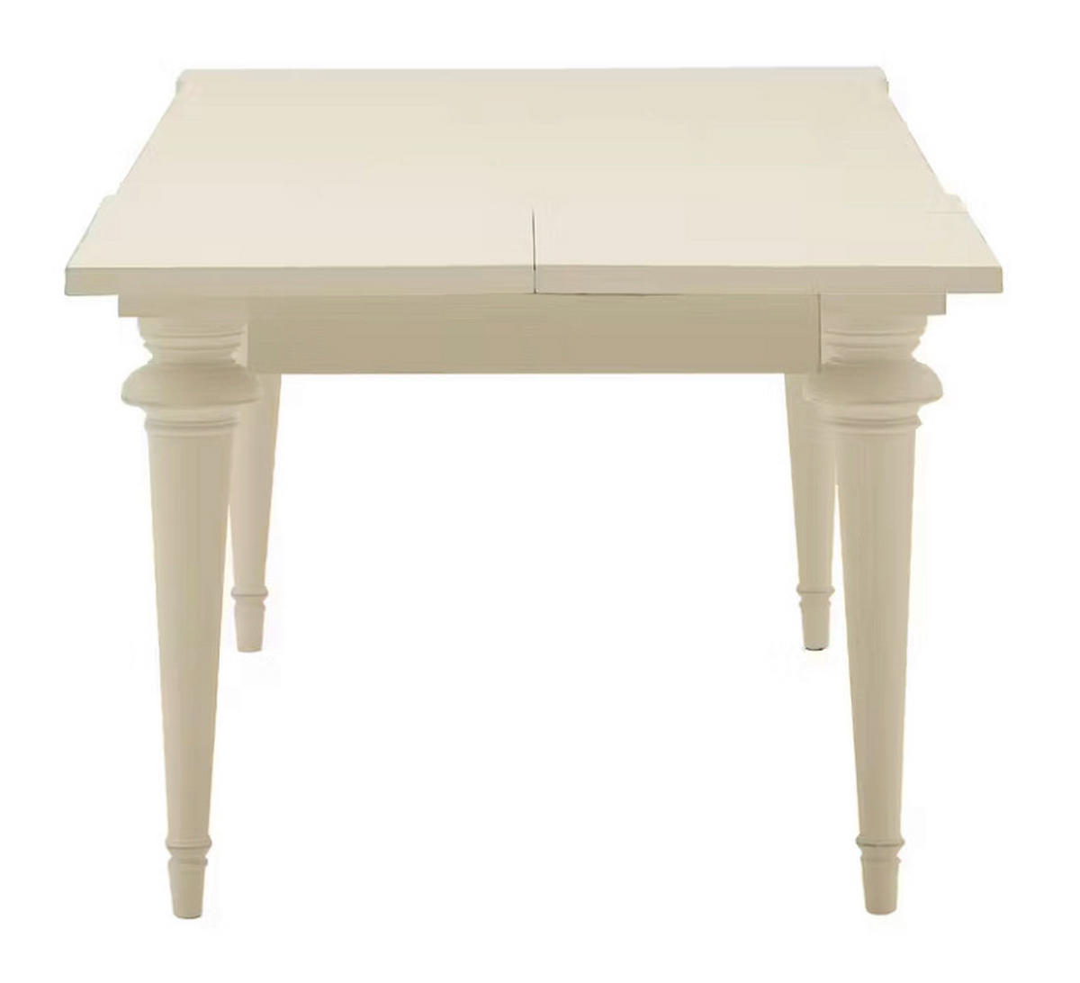 ESSTISCH Elfenbein rechteckig  ausziehbar  - Elfenbein, LIFESTYLE, Holz (182-232/76/90cm) - Livetastic