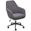 DREHSTUHL Cord Dunkelgrau  - Dunkelgrau/Schwarz, LIFESTYLE, Kunststoff/Textil (63/93-98/71cm) - Livetastic