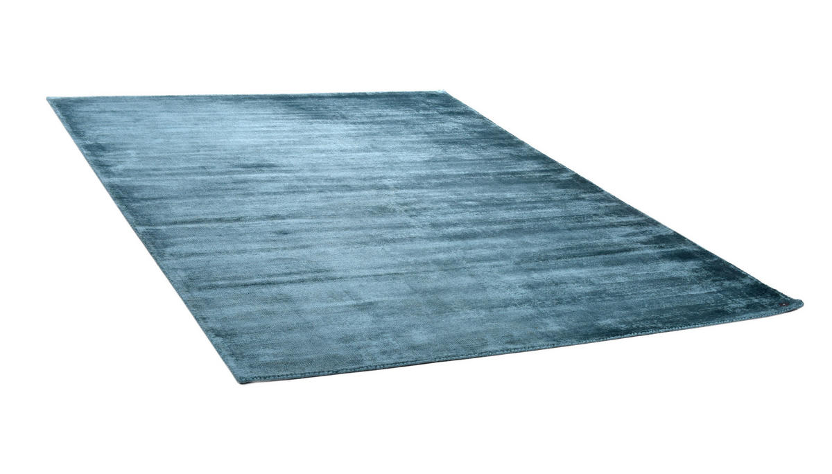 HANDWEBTEPPICH 65/135 cm Hellblau  - Hellblau, Basics, Textil (65/135cm) - Tom Tailor