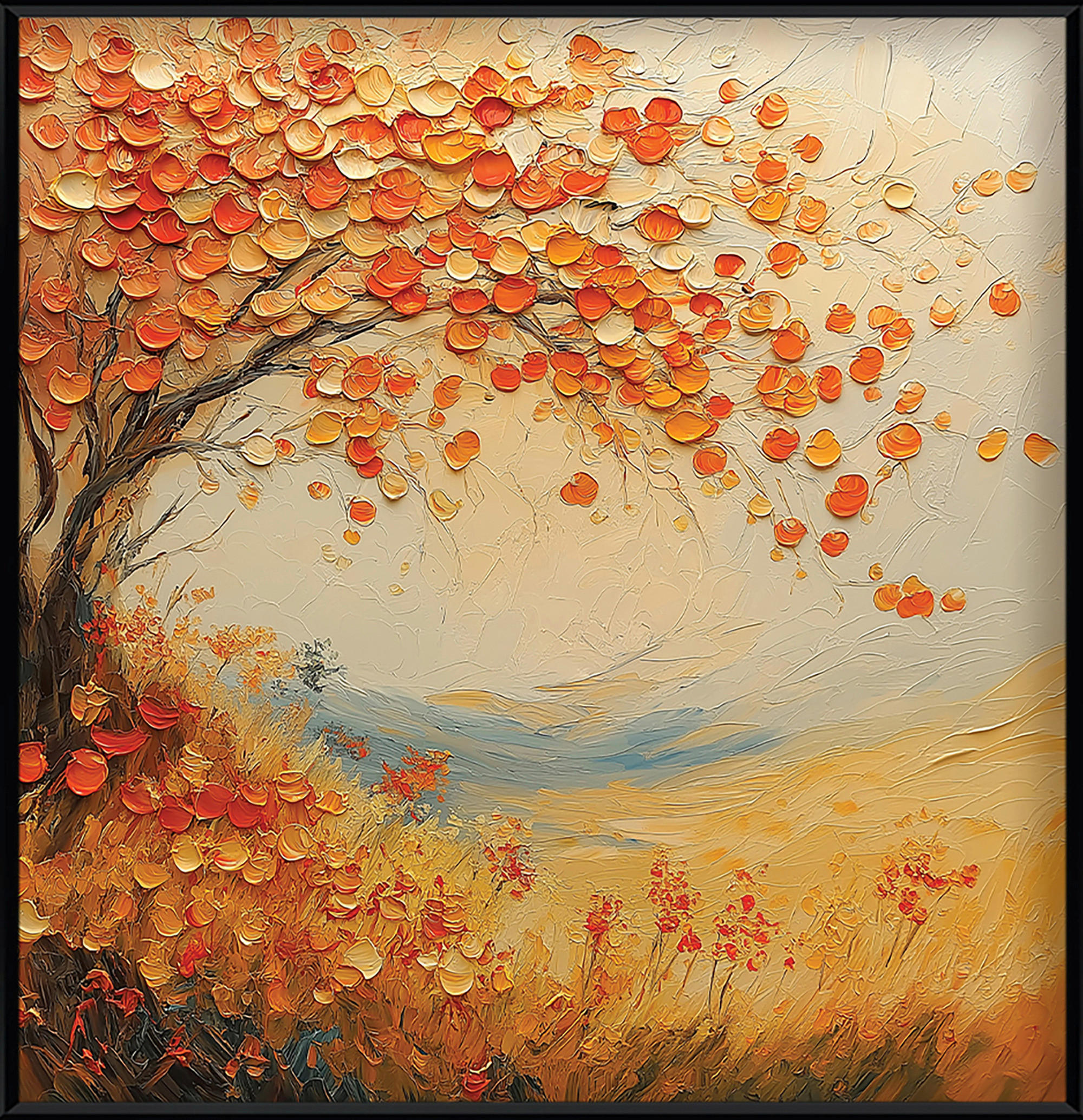 Euroart OBRAZ NA KOVU, krajina a příroda, 30/30/2 cm