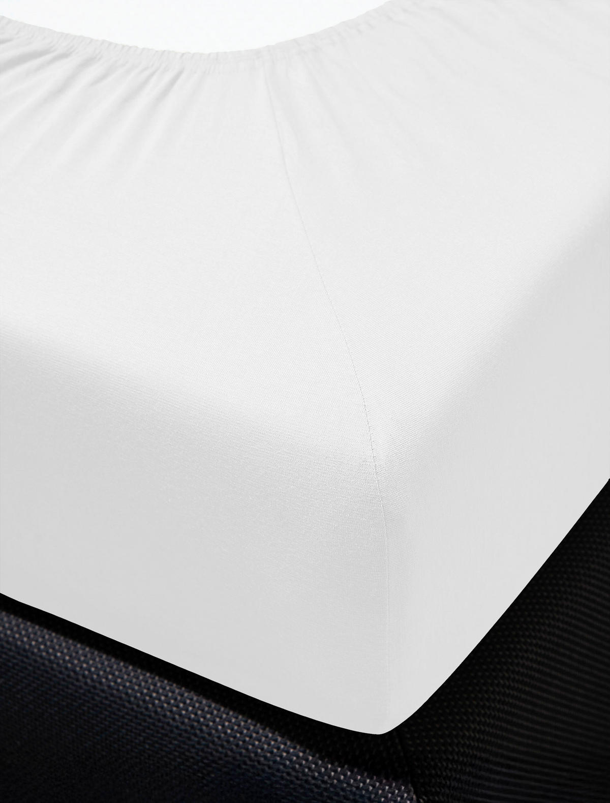 SPANNBETTTUCH Jersey  - Weiß, KONVENTIONELL, Textil (180-200/200cm) - Irisette