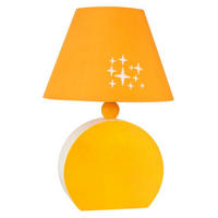 KINDERTISCHLEUCHTE Ofelia  - Orange, Basics, Holzwerkstoff/Textil (18/18/26cm)