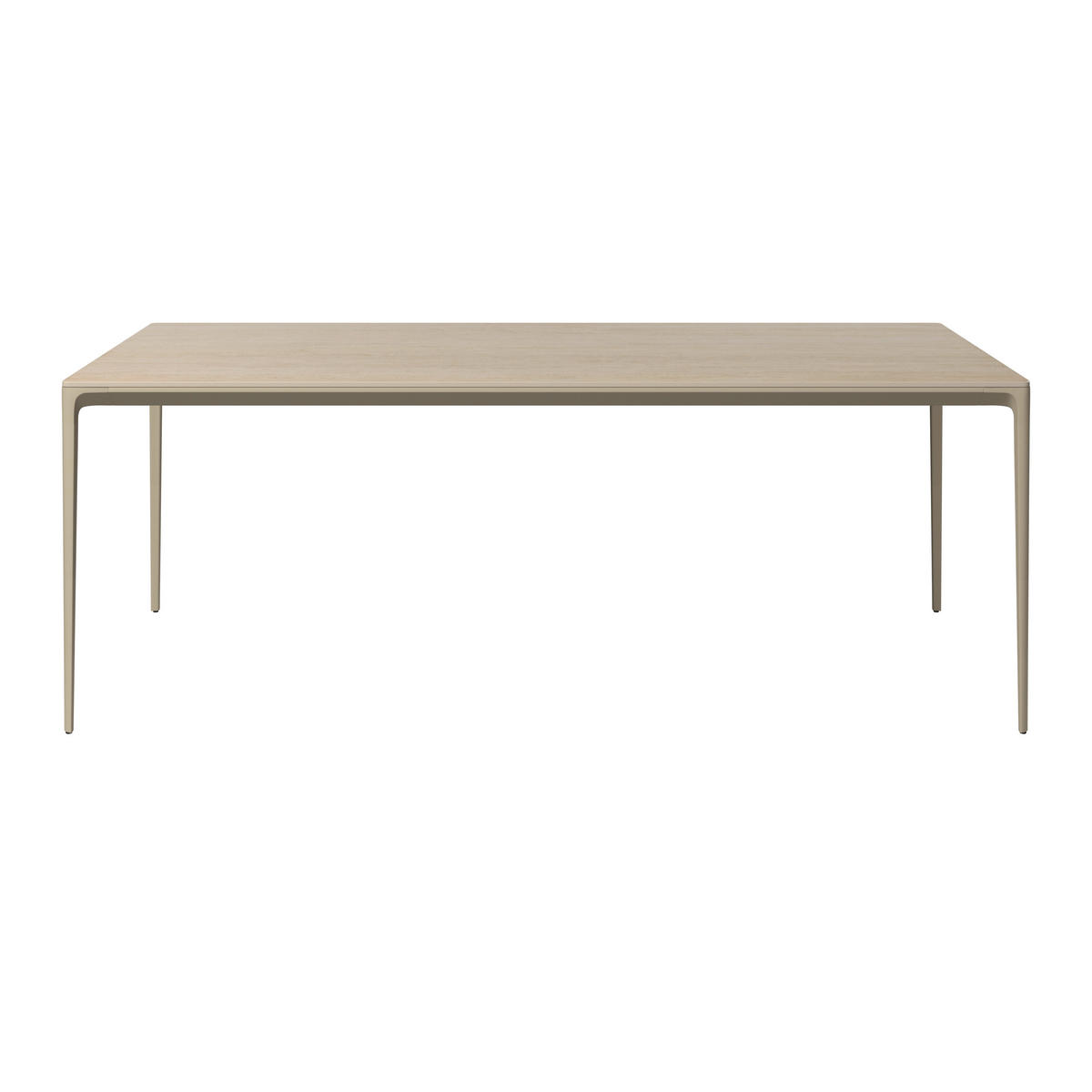 GARTENTISCH 180/90/73 cm Metall, Stein rechteckig  - Beige, Design, Stein/Metall (180/90/73cm) - Dieter Knoll
