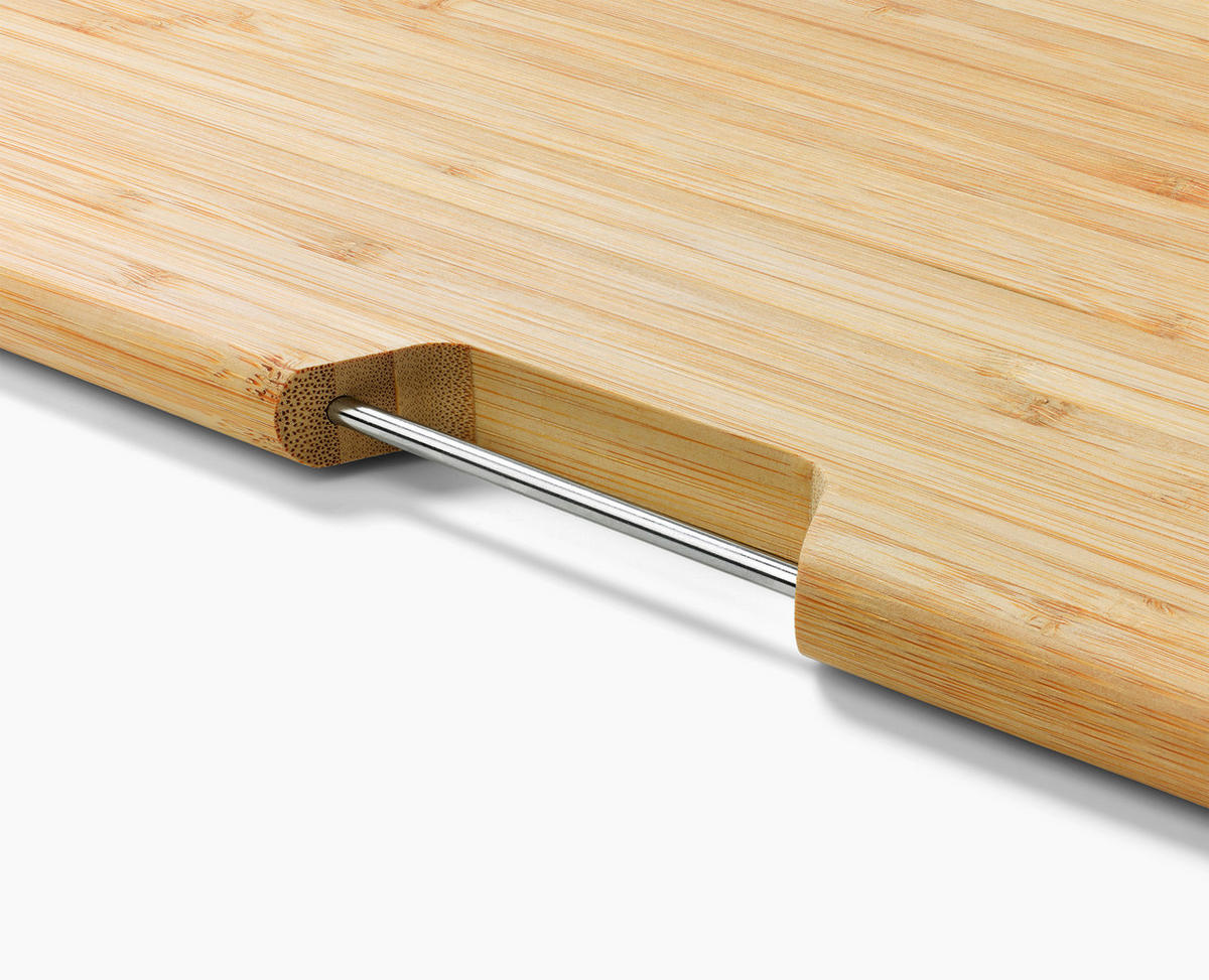 SET DESK ZA REZANJE - črna, Basics, kovina/les (38/28,7/8,50cm) - Joseph Joseph