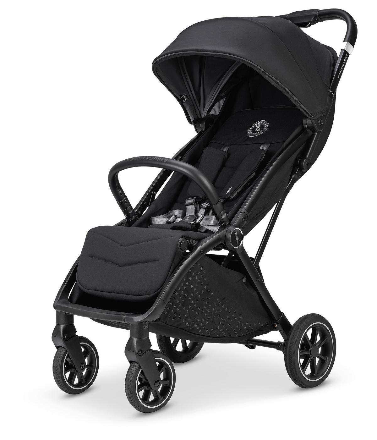 BUGGY SPORTWAGEN NIKO - ONYX  - Schwarz, MODERN, Textil/Metall (88,5/51,5/106,5cm) - Osann