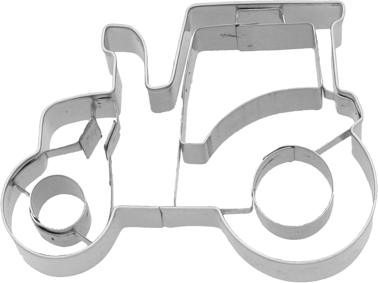 KEKSAUSSTECHFORM - Edelstahlfarben, Basics, Metall (7,5/5,5/2,5cm) - Birkmann