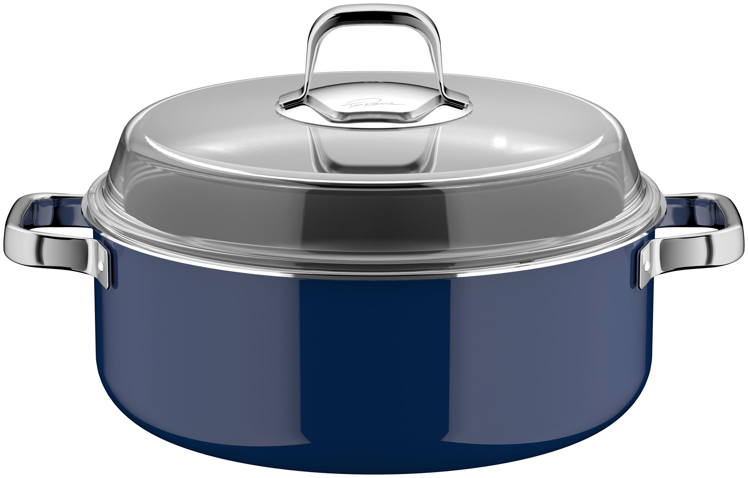 SCHMORTOPF Fusiontec® Mineral Pro 'Tim Raue Edition' 5,9 L  - Dunkelblau, Basics, Metall (28cm) - WMF