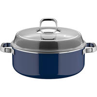 SCHMORTOPF Fusiontec® Mineral Pro 'Tim Raue Edition' 5,9 L  - Dunkelblau, Basics, Metall (28cm) - WMF