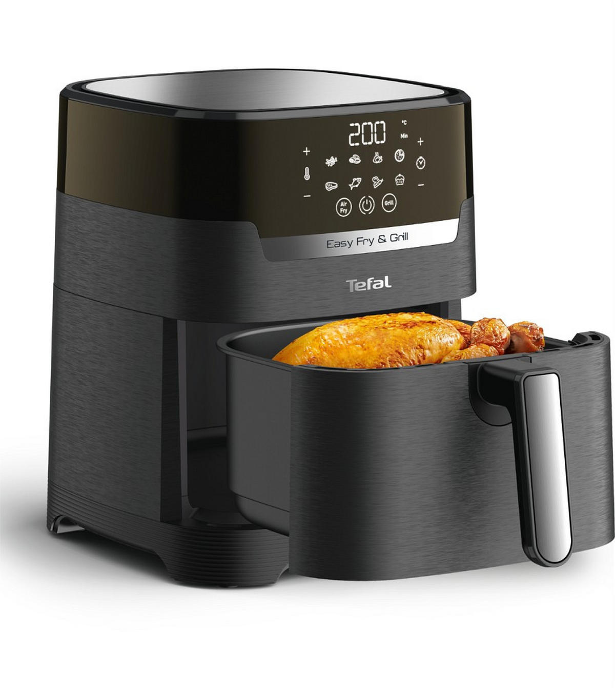 HEIßLUFTFRITTEUSE 4,2 L  - Schwarz, Basics, Kunststoff (4,2l) - Tefal