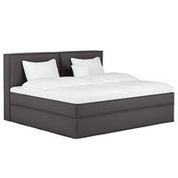 BOXSPRINGBETT 240/220 cm  in Anthrazit  - Anthrazit, Design, Textil (240/220cm) - home24