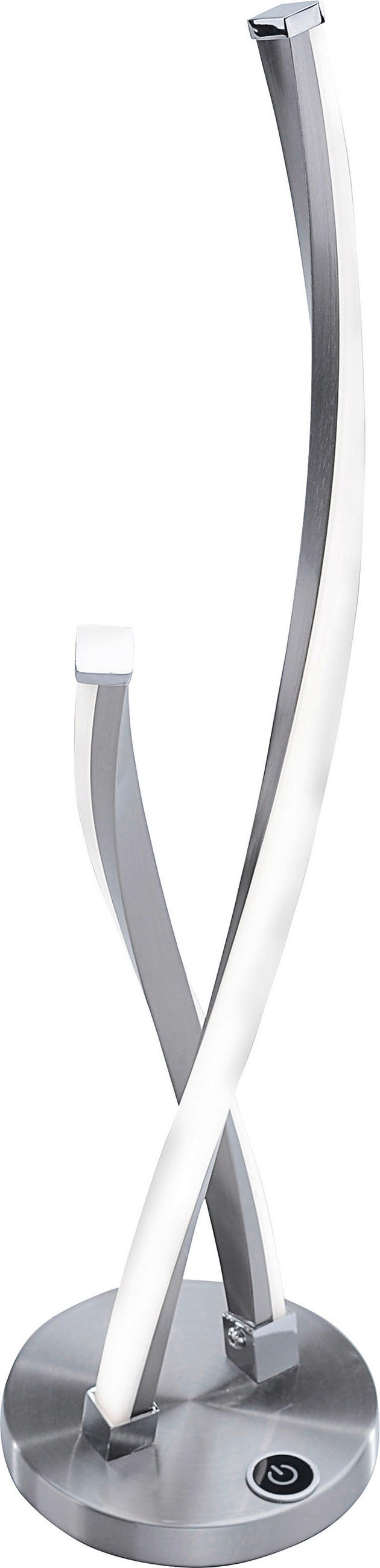 STOLNÁ LED LAMPA, dotykový stmievač, 12,5/12,5/48,5 cm - Design, kov (12,5/12,5/48,5cm)