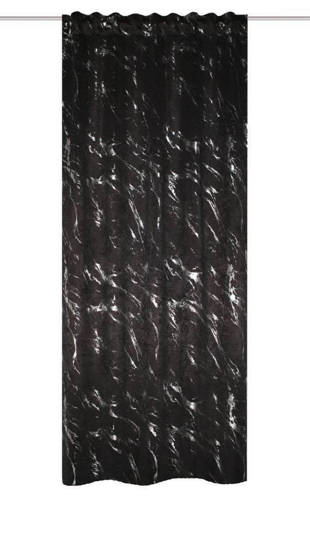 FERTIGVORHANG blickdicht  - Silberfarben, Basics, Textil (140/225cm) - Schmidt W. Gmbh