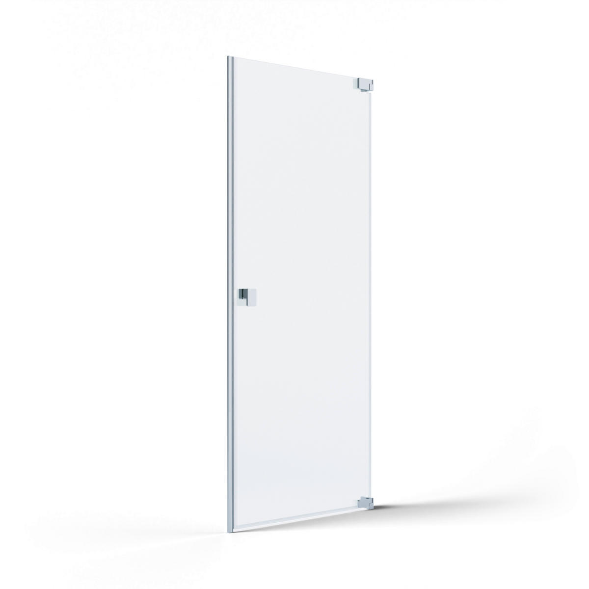 DUSCHTÜR Chromfarben  100/200 cm  - Chromfarben, MODERN, Glas/Metall (100/200cm) - Schöner Wohnen
