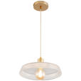 HÄNGELEUCHTE 30/113 cm  - Klar, Trend, Glas/Metall (30/113cm) - Novel