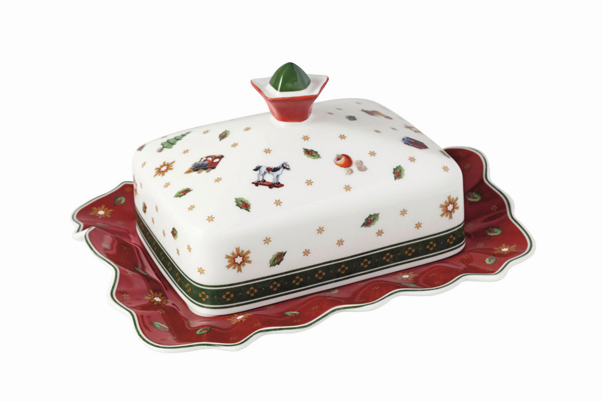 POSODICA ZA MASLO  Toy`s Delight  19/16/11,5 cm           - večbarvno, Basics, keramika (19/16/11,5cm) - Villeroy & Boch