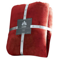 KUSCHELDECKE 150/200 cm  - Rot, KONVENTIONELL, Textil (150/200cm) - Irisette