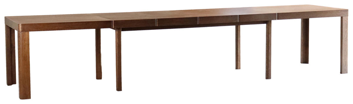 MATBORD mörkbrun rektangulär  utdragbar  - mörkbrun, Klassisk, trä (200-400/100/75cm) - Niels Andersson