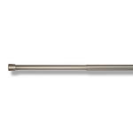 KLEMMSTANGE 80-130 cm  - Grau Hochglanz, Design, Metall (80-130cm) - Homeware