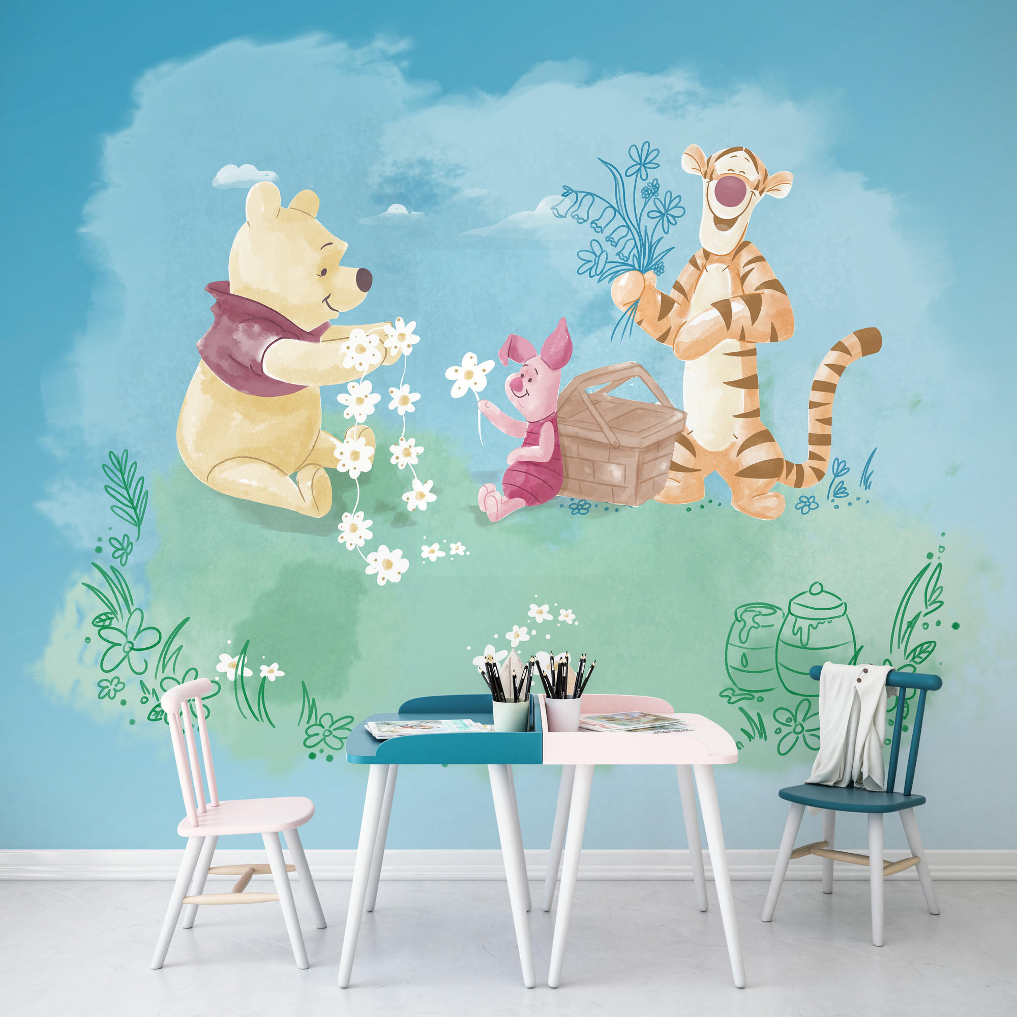 FOTOTAPETE  - Multicolor, Trend, Textil (300/280cm) - Xora