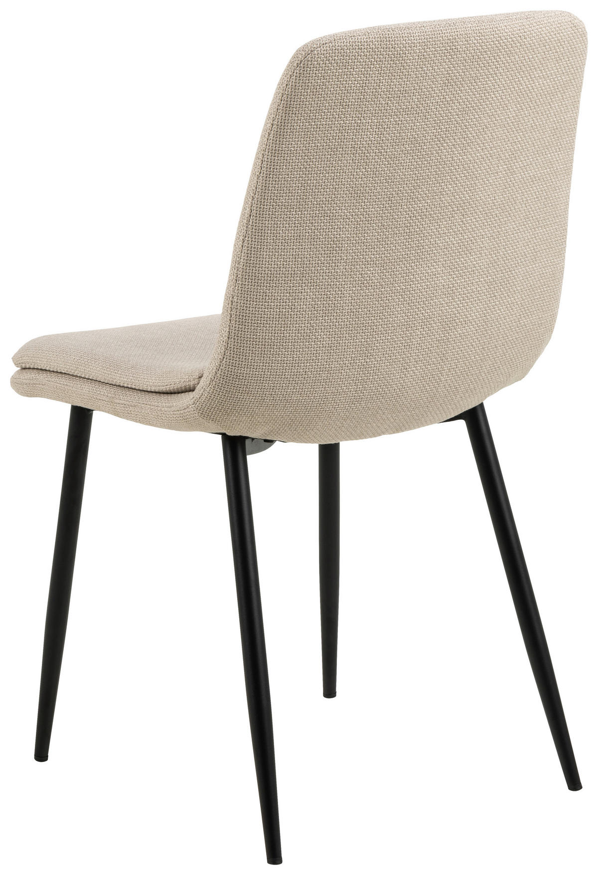 STOLICA  bež  tekstil      - bež/crna, Design, tekstil/metal (46/85,5/55cm) - MID.YOU
