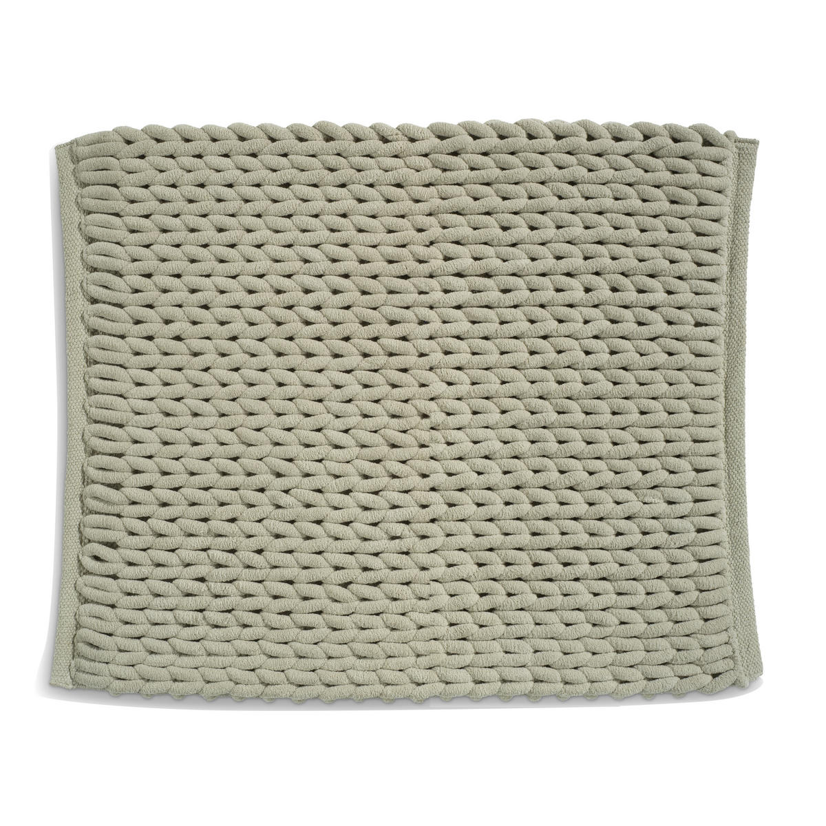 BADEMATTE Taupe 65/55 cm  - Taupe, KONVENTIONELL, Textil (65/55cm) - Kela