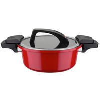 KOCHTOPF Energiespartopf 4 l  - Rot, Basics, Metall (24/10cm) - GSW