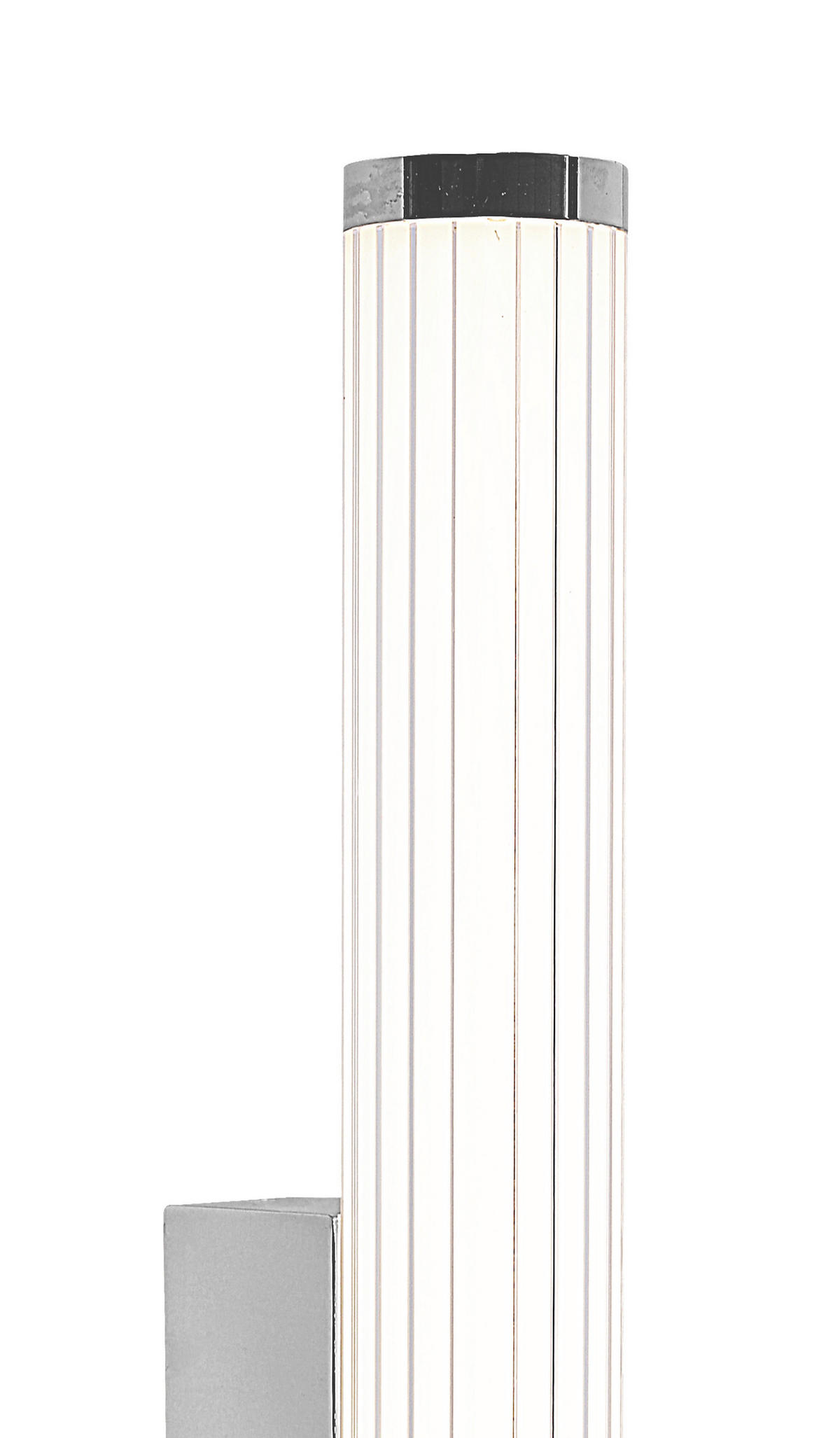 LED-WANDLEUCHTE Vena  6/61/11.5 cm  - Chromfarben, Design, Kunststoff (6/61/11.5cm)