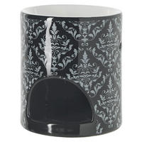 VONNÁ LAMPA, keramika - čierna/svetlosivá, Basics, keramika (9,5/10,5cm)