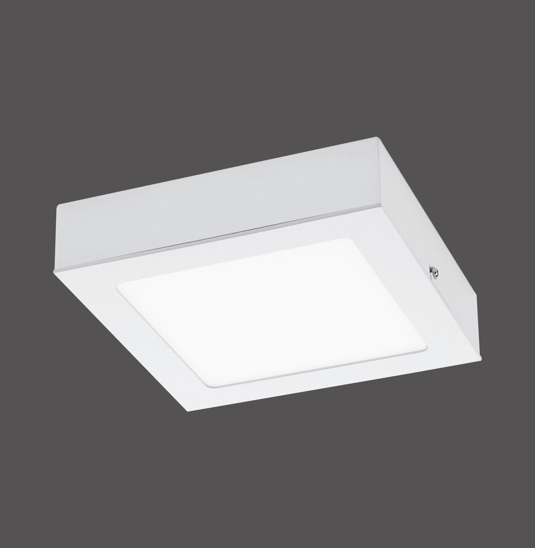 LED SVJETILJKA STROPNA - bijela, Basics, metal/plastika (17/17/4,5cm)