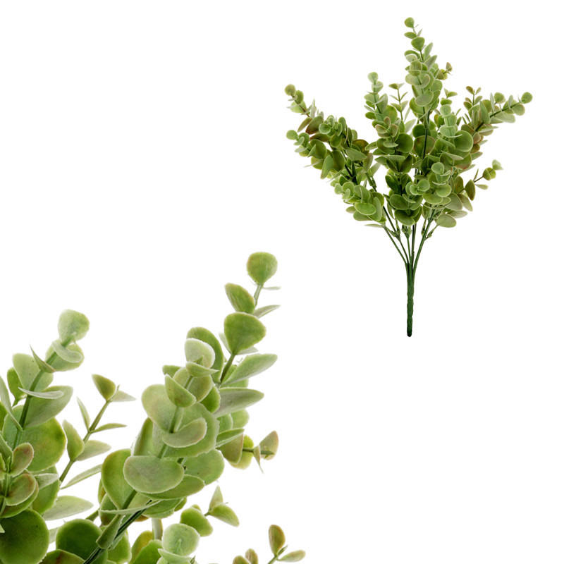 UMELÝ KVET 31 cm - zelená, Basics, plast (31cm)