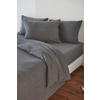 BETTWÄSCHESET Jersey 160/210 cm  65 cm/100 cm  - Anthrazit, Basics, Textil (160/210cm) - Novel