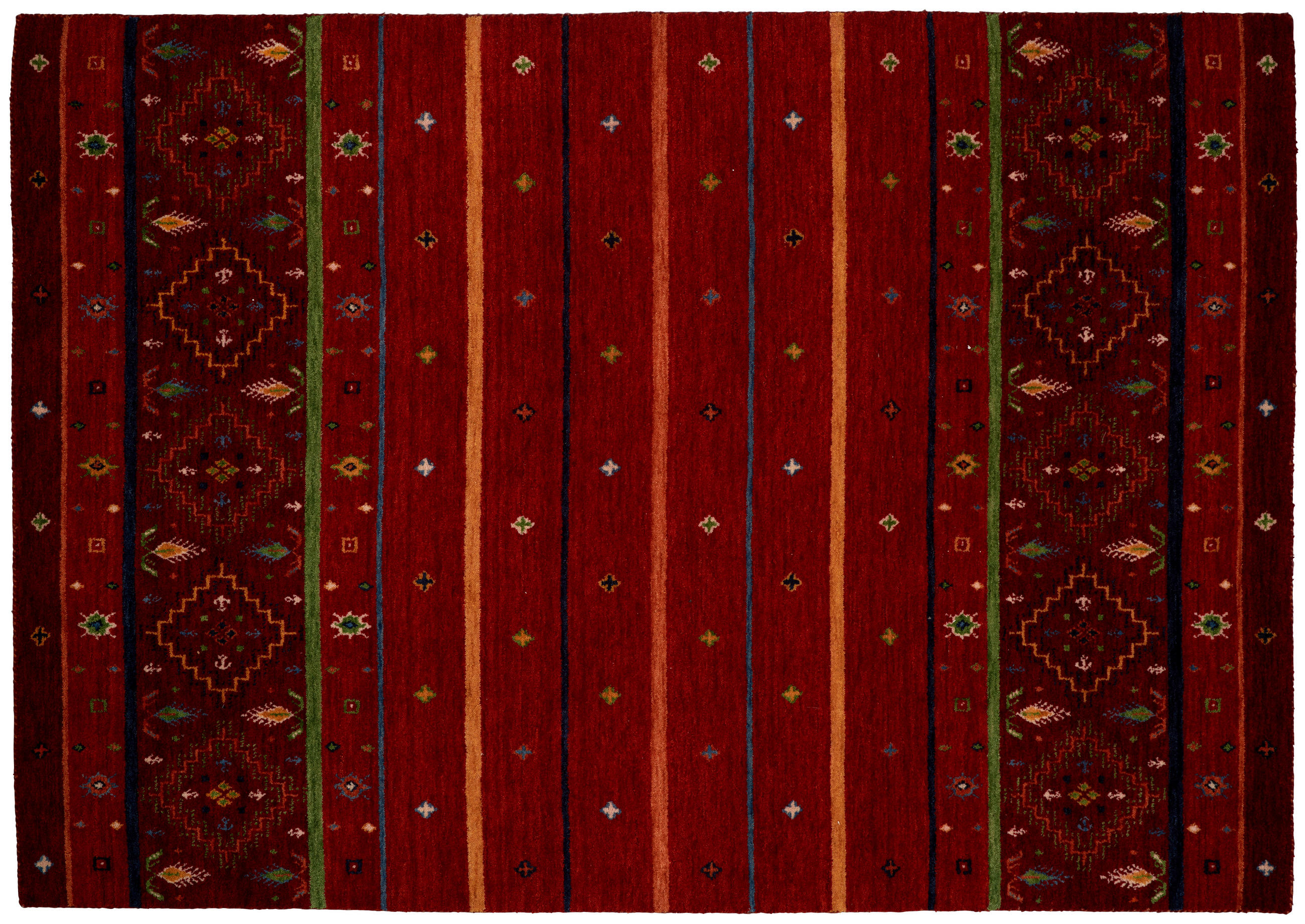 ORIENTTEPPICH 70/140 cm kiss and say goodbye Rot  - Rot, LIFESTYLE, Textil (70/140cm) - Cazaris