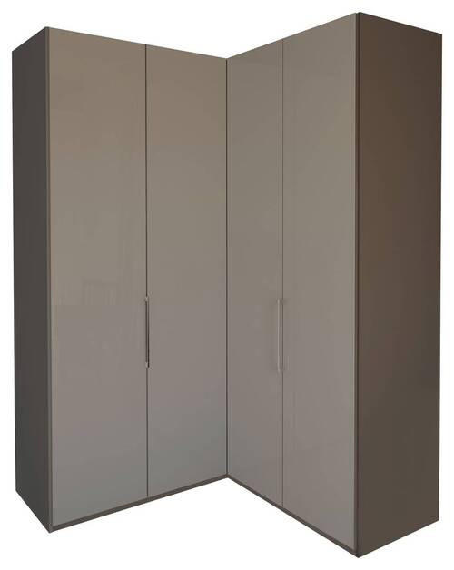 KOTNA OMARA,  - Design, steklo/leseni material (157/236/157cm) - Dieter Knoll