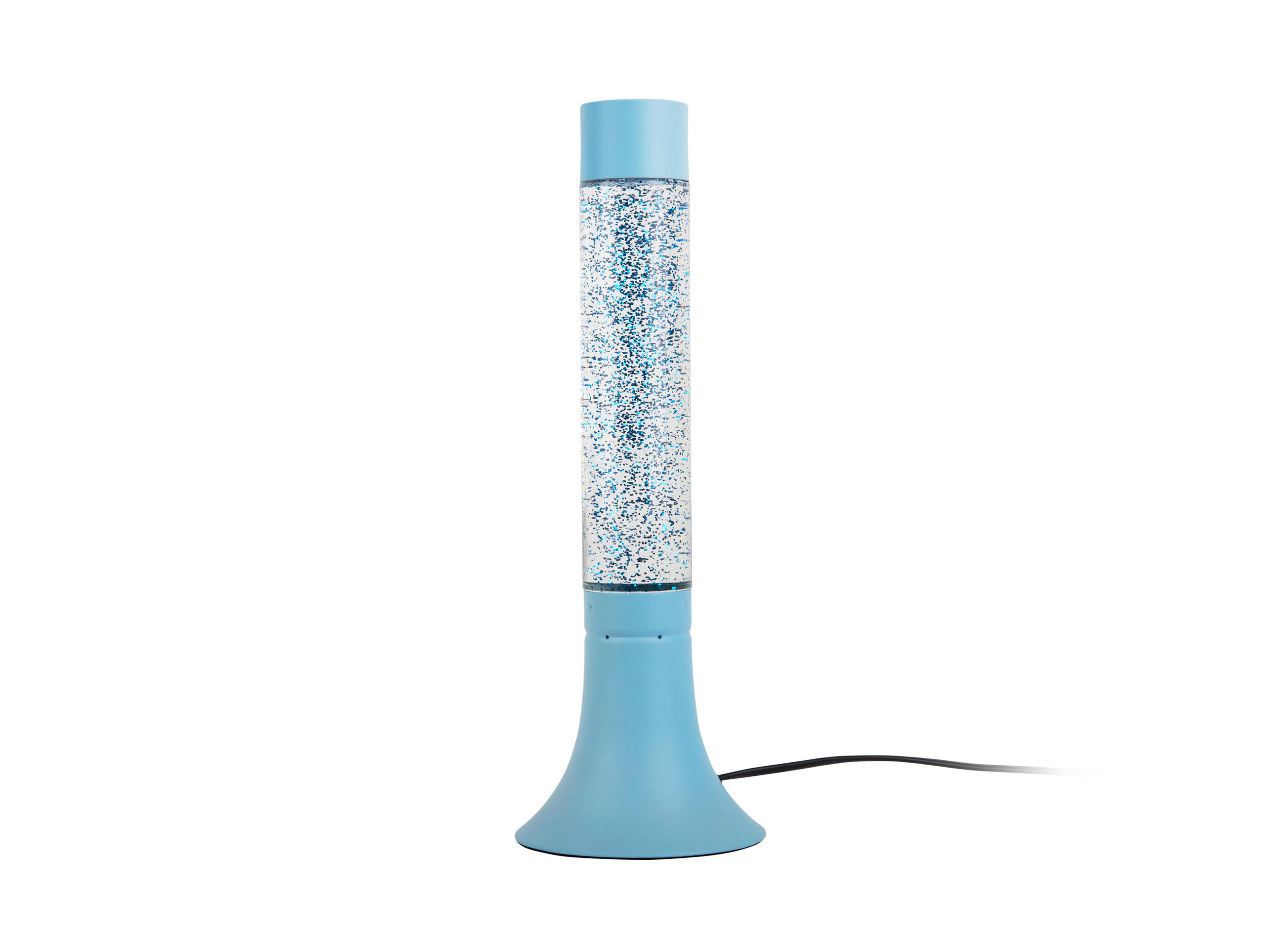 GLITTERLEUCHTE Astro Glitter 13/13/37.5 cm   - Hellblau, Basics (13/13/37.5cm) - Leitmotiv