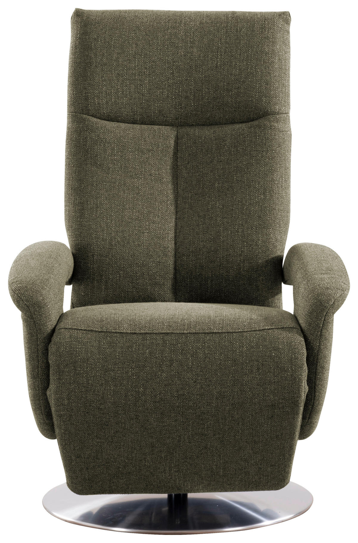 DREHSTUHL  in Flachgewebe Waldgrün  - Waldgrün/Chromfarben, Konventionell, Textil/Metall (74/112/82cm) - Sit & More