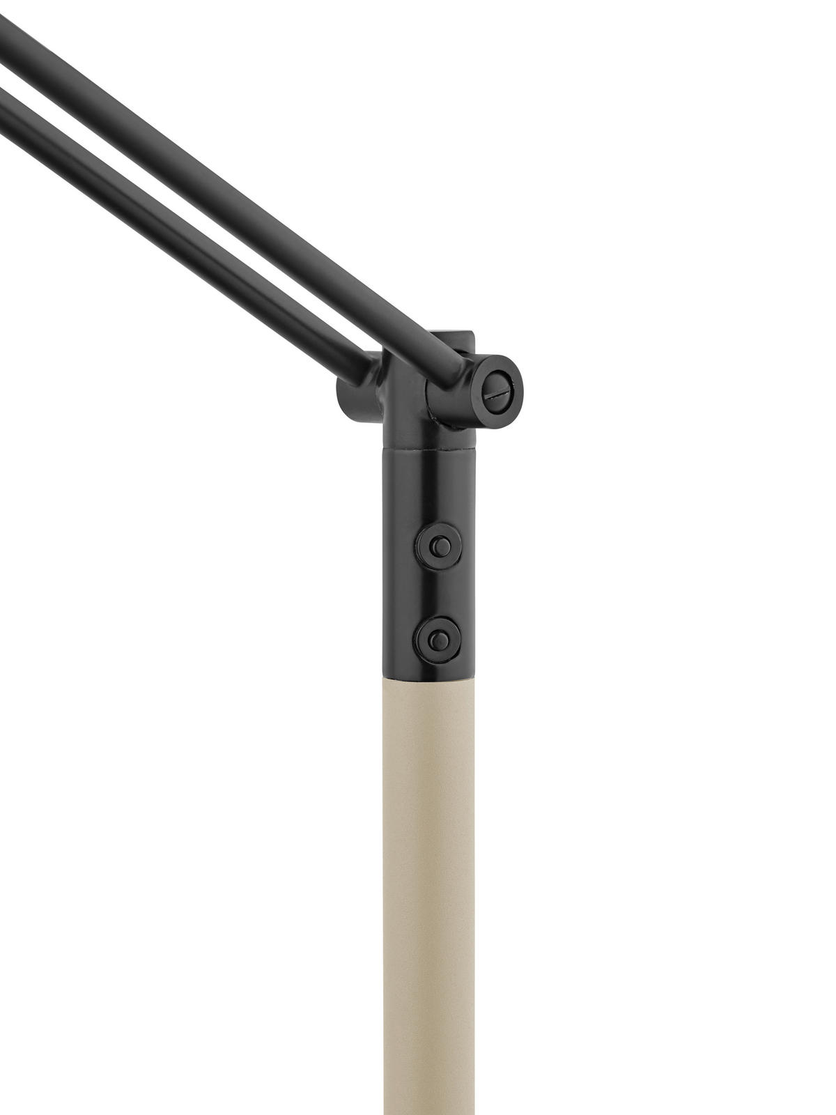 LED-STEHLEUCHTE 22/110 cm    - Taupe, Design, Metall (22/110cm) - Hell