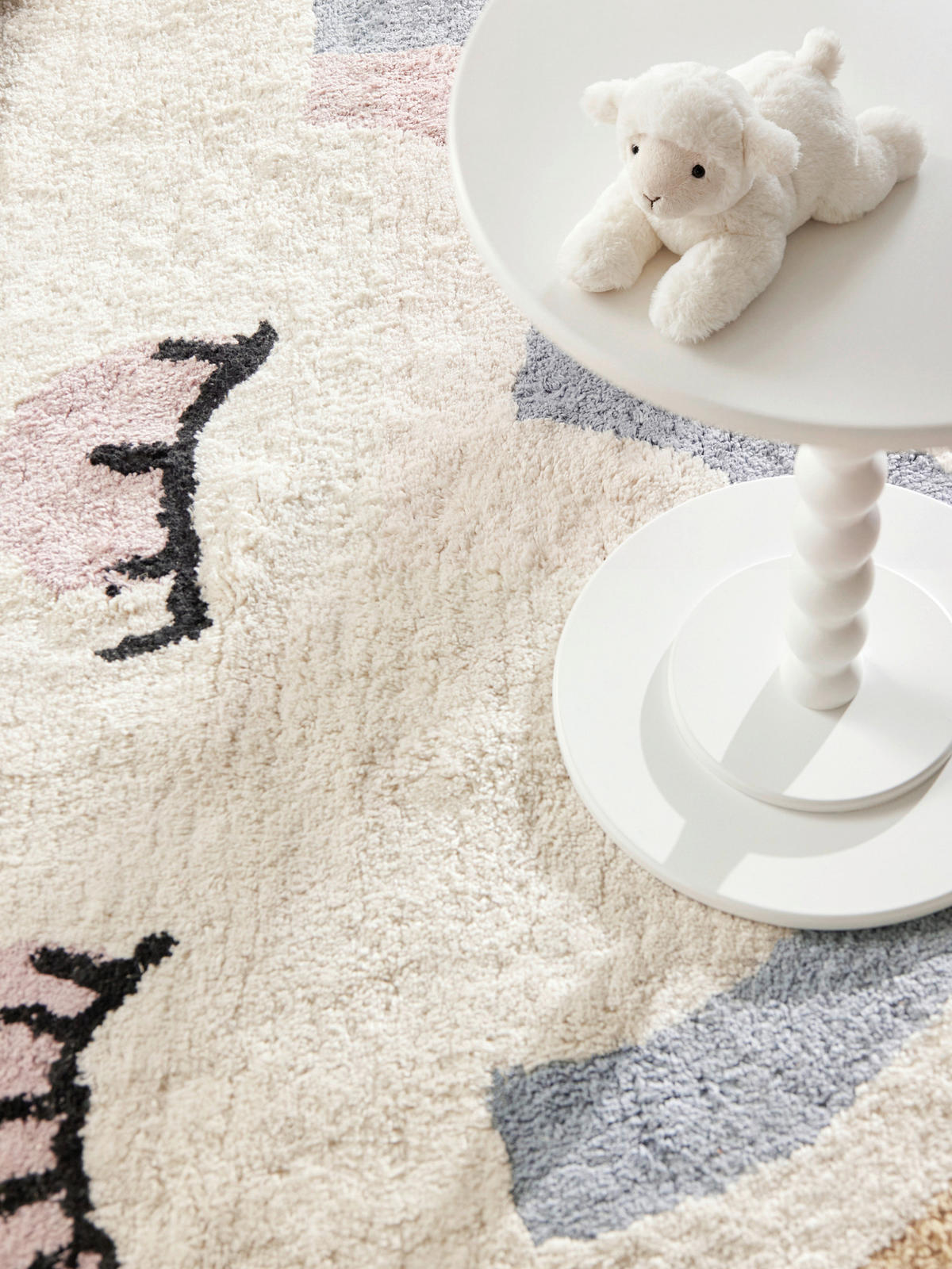 KINDERTEPPICH 140/200 cm Snuggle Nappi  - Multicolor/Creme, Basics, Kunststoff/Textil (140/200cm) - Hanse Home