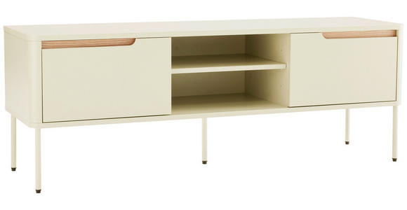 LOWBOARD 140/51/40 cm - Eichefarben/Grauweiß, Design, Holz/Holzwerkstoff (140/51/40cm) - Carryhome