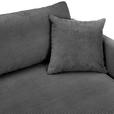 ECKSOFA  in Cord Anthrazit  234/170 cm  - Anthrazit/Schwarz, KONVENTIONELL, Kunststoff/Textil (234/170cm) - Carryhome