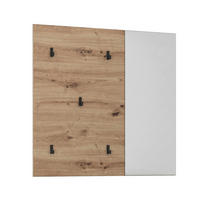 GARDEROBENPANEEL  in 80/80/6 cm  - Eiche Artisan, Design, Holzwerkstoff (80/80/6cm) - MID.YOU